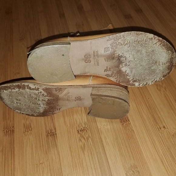 VERO CUOIO SIZE 38 MADE IN ITALY BOOTS - Picture 4 of 5